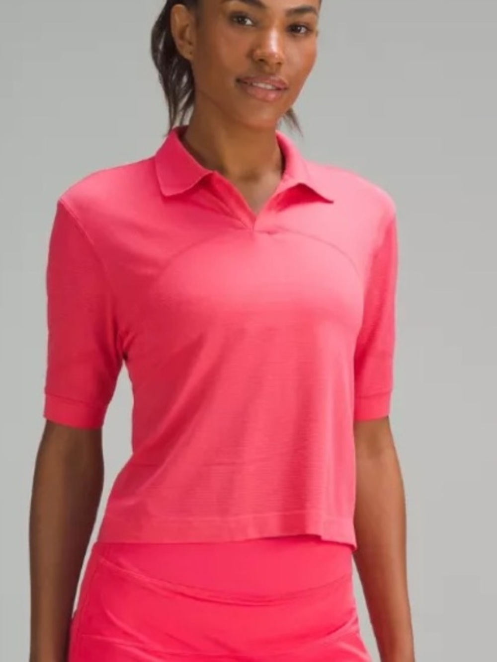 Lululemon swiftly tech relaxed fit polo shirt